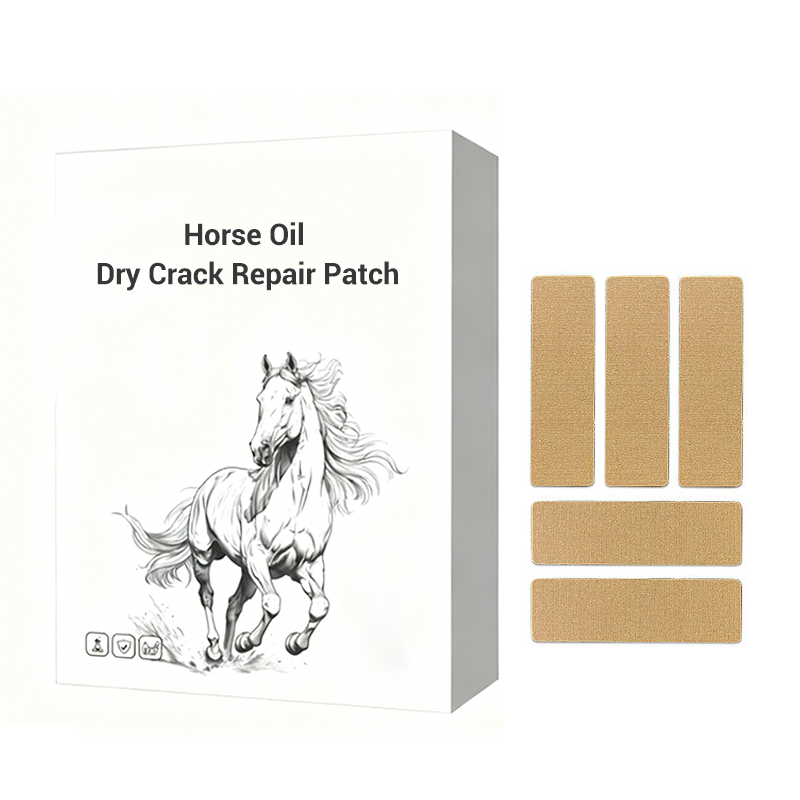 ⏰ Horse Oil Hand & Feet Repair Patch | Intensive Hydration for Dry Cracked Skin, Long-Lasting Relief | Perfect Winter Care Gift Set ✨