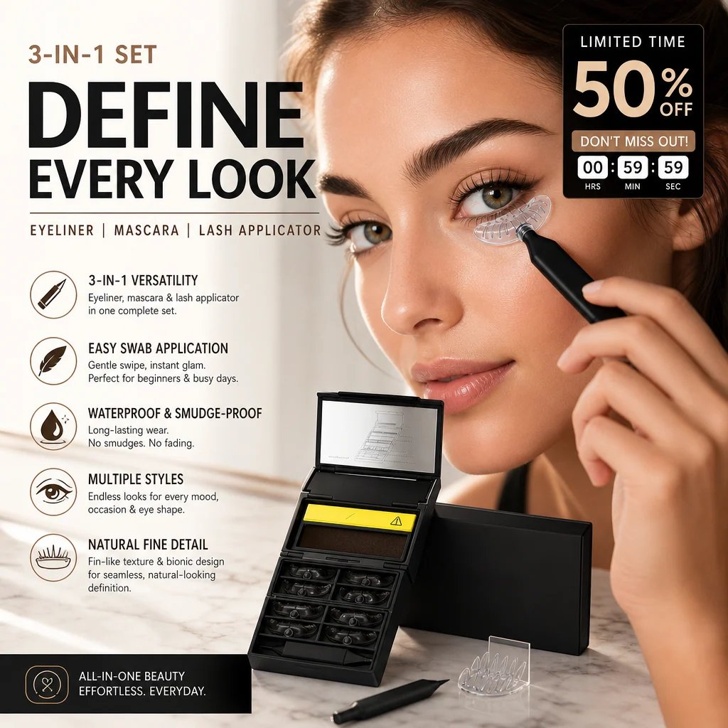 Eyeliner and Lower Lash Stamp