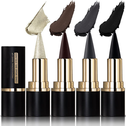 Matte Quick-Dry Eyeliner – Waterproof, Smudge-Proof & Gift-Ready! 💄🎁