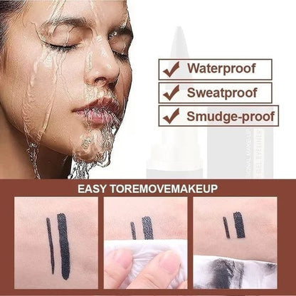 Matte Quick-Dry Eyeliner – Waterproof, Smudge-Proof & Gift-Ready! 💄🎁