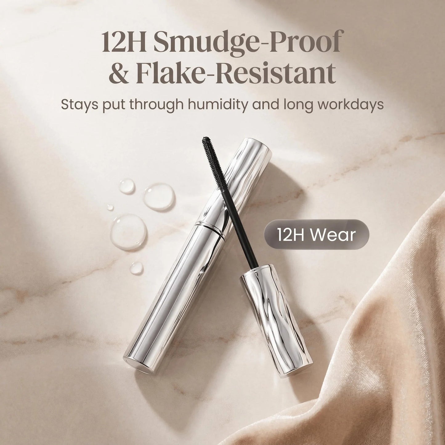 ✨Ultimate Waterproof & Sweatproof Lengthening & Curling Mascara👁️